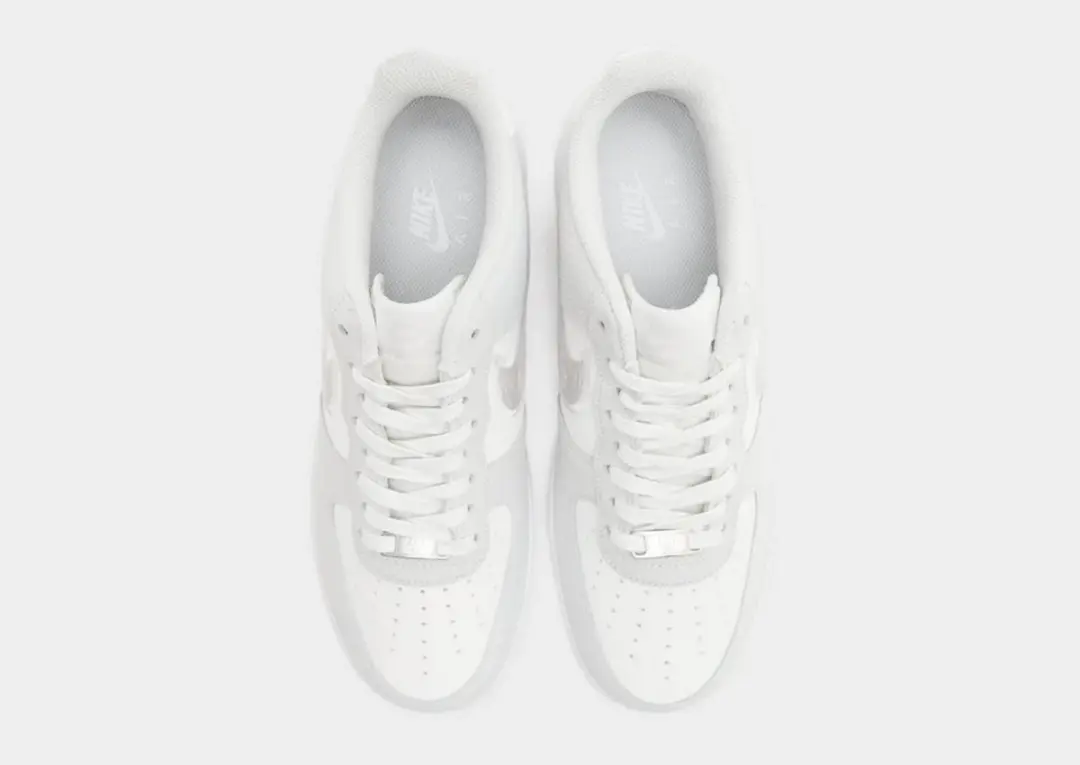 Nike Air Force 1 '07 LV8 Sneakers - Wit/Grijs - afbeelding 3 van 6