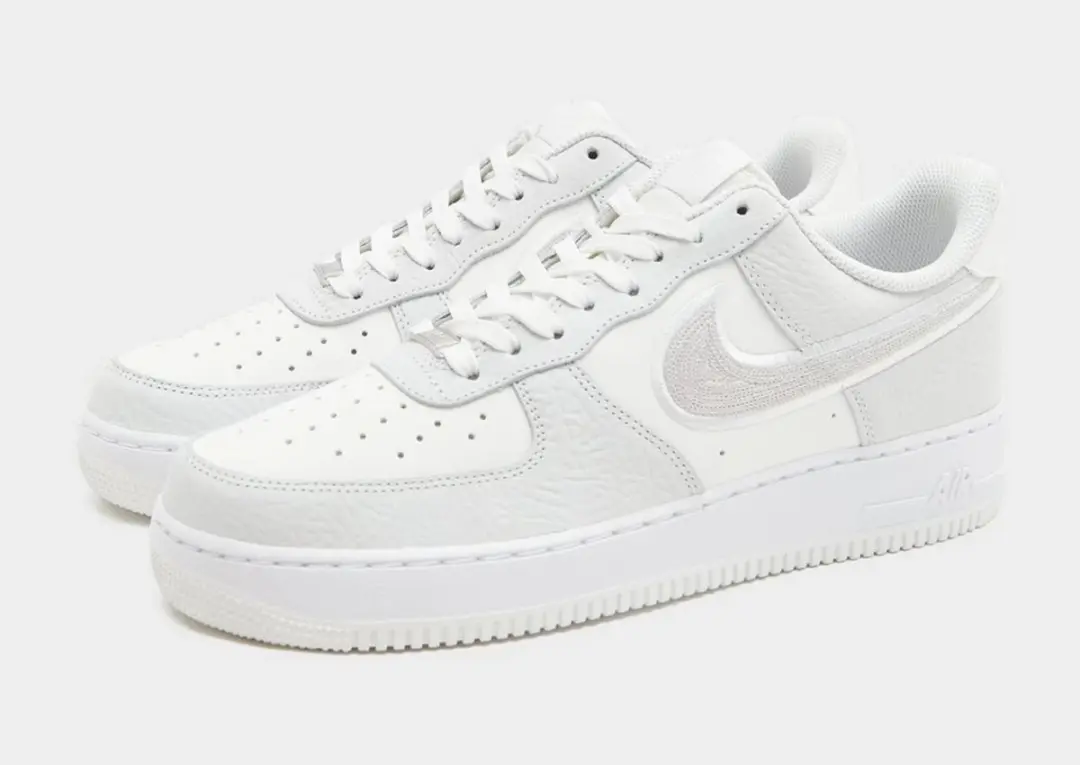 Nike Air Force 1 '07 LV8 Sneakers - Wit/Grijs - afbeelding 2 van 6