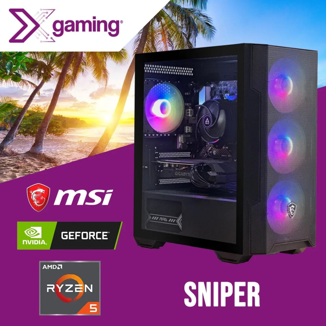 Xgaming Gaming PC Ryzen 5 RTX 3050 16GB 500GB SSD - afbeelding 6 van 6
