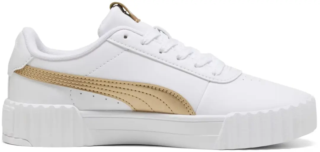 PUMA Carina 3.0 Metallic Glam Sneakers Dames - Wit - afbeelding 6 van 6