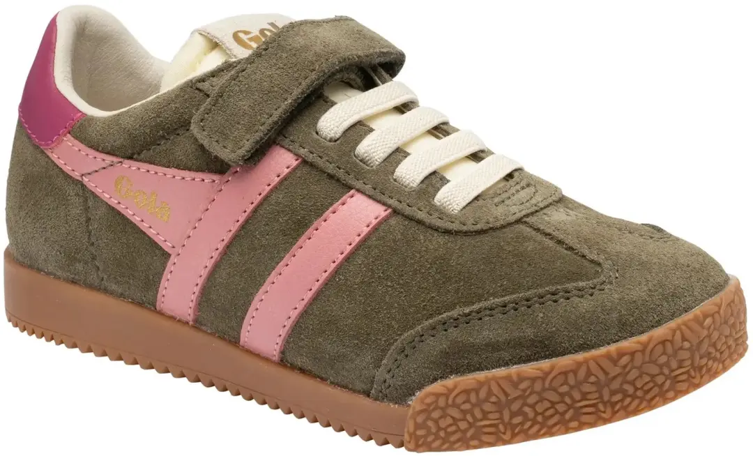 Gola Elan Strap Kinderschoenen - Navy/Off White/Red - afbeelding 4 van 6