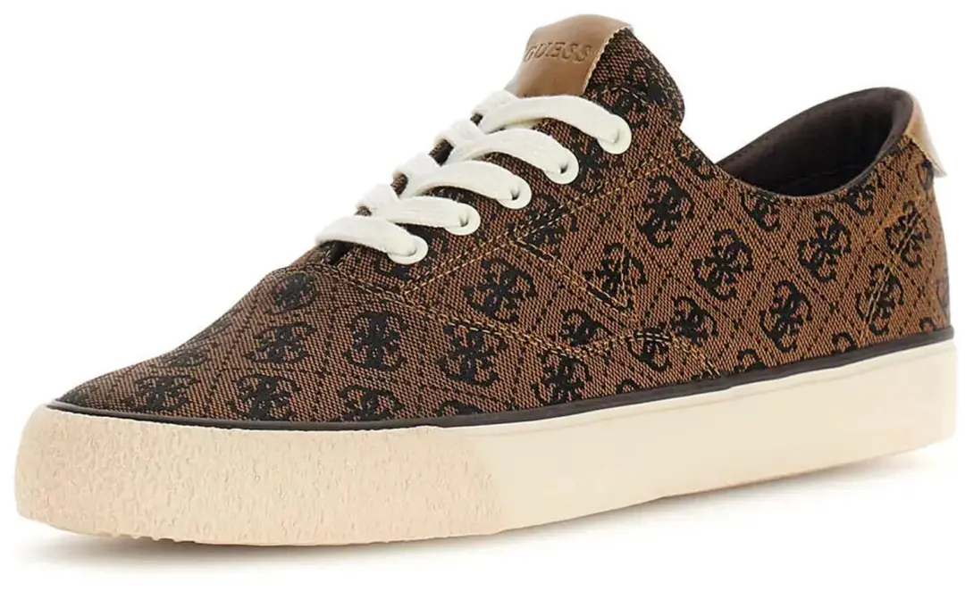 Guess Dosson Sneakers - Bruin - afbeelding 2 van 6