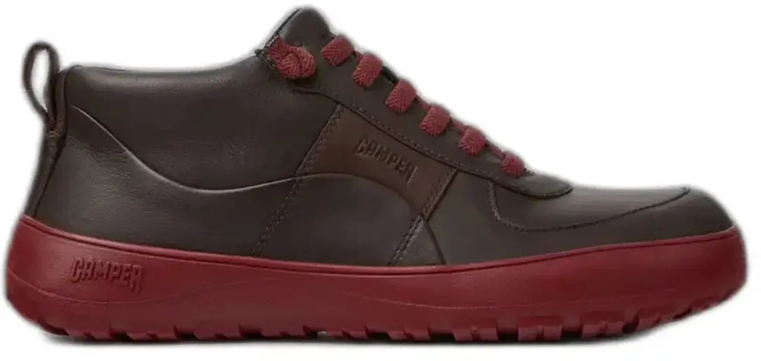 Nubuck enkellaarsjes dames Camper Peu Serra