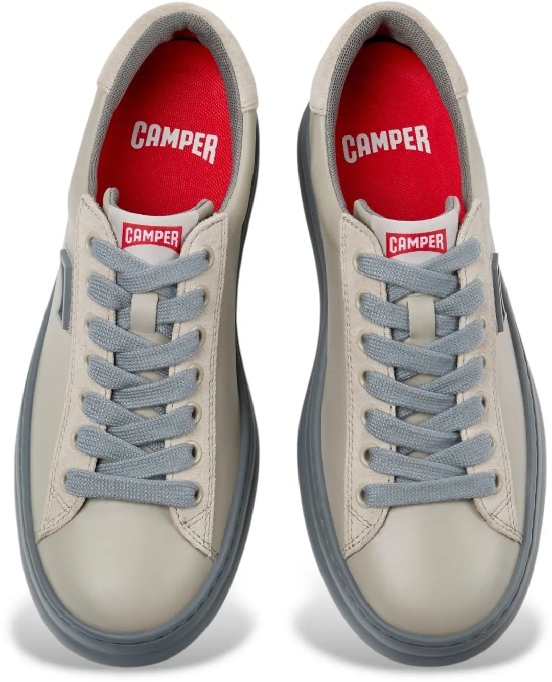 Camper Beige leren Runner-sneakers - afbeelding 4 van 6