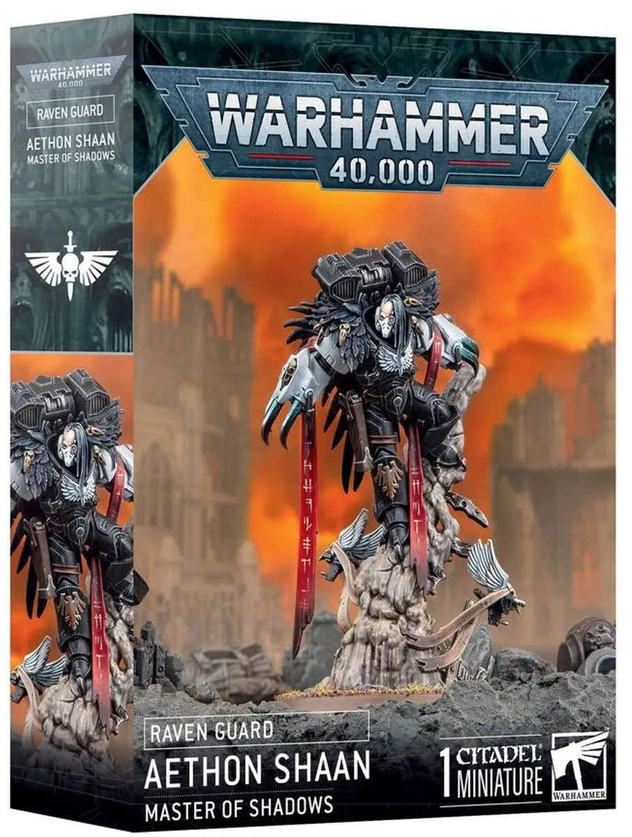 Games Workshop Warhammer 40K Raven Guard Aethon Shaan