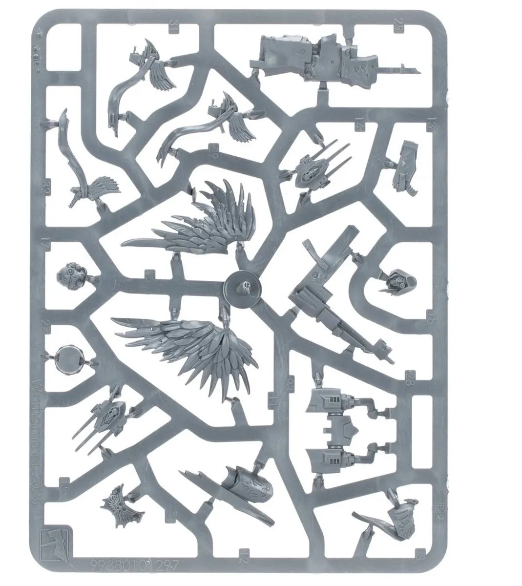 Games Workshop Warhammer 40K Raven Guard Aethon Shaan - 32 Onderdelen