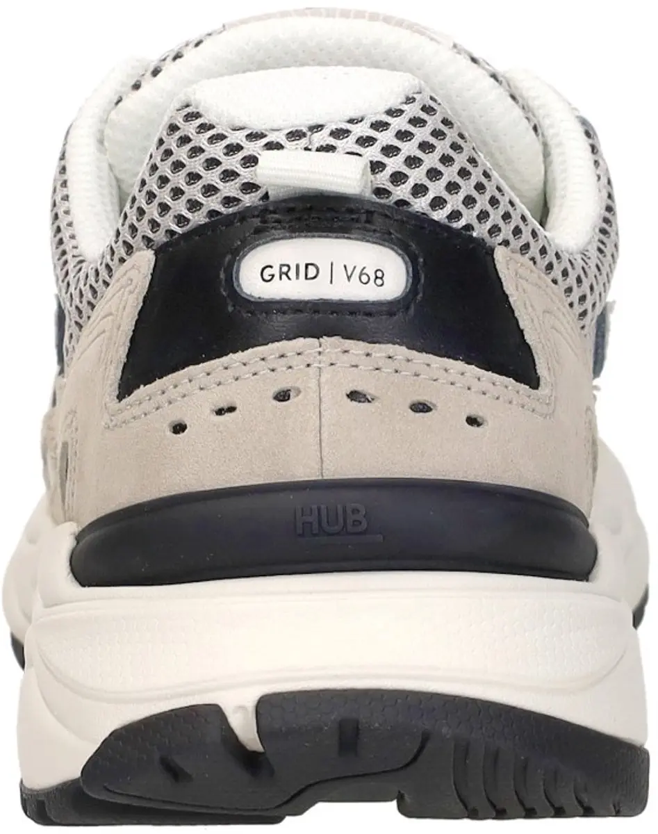 HUB Grid S48 Sneakers Laag - beige - Maat 47 - afbeelding 6 van 6