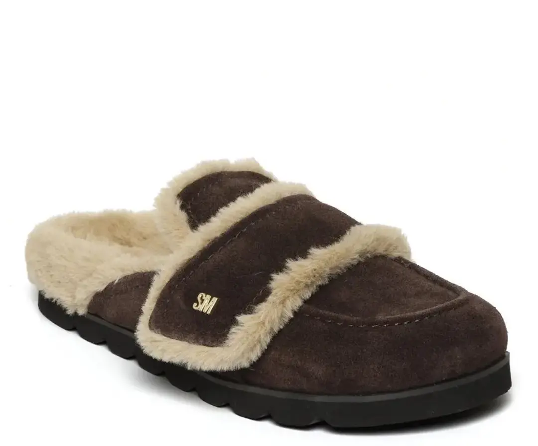 Steve Madden Bomb Damesklompen - Cho Brn Suede - afbeelding 2 van 6