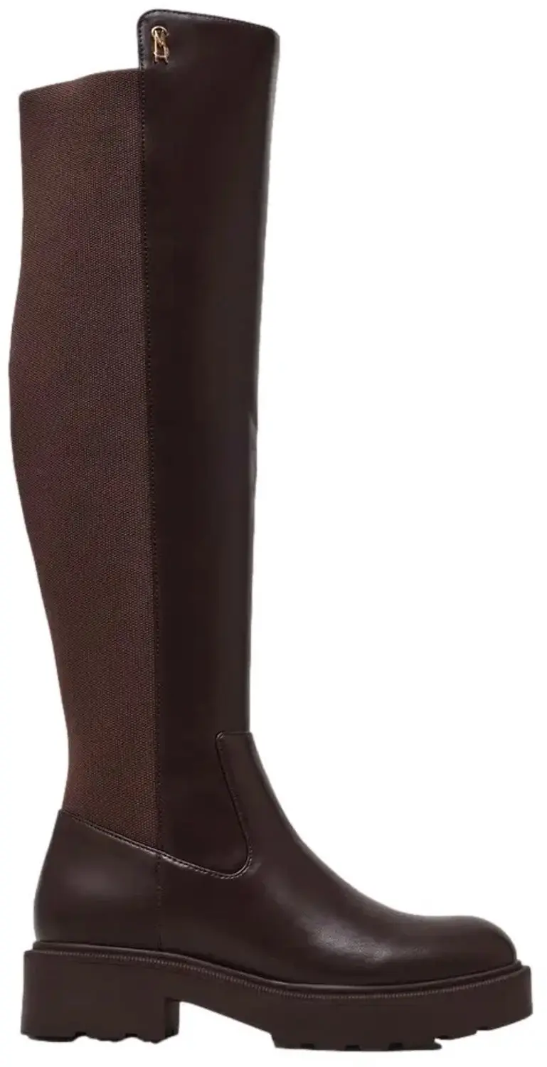 Steve Madden Axel Dames Laarzen - Zwart - afbeelding 5 van 6