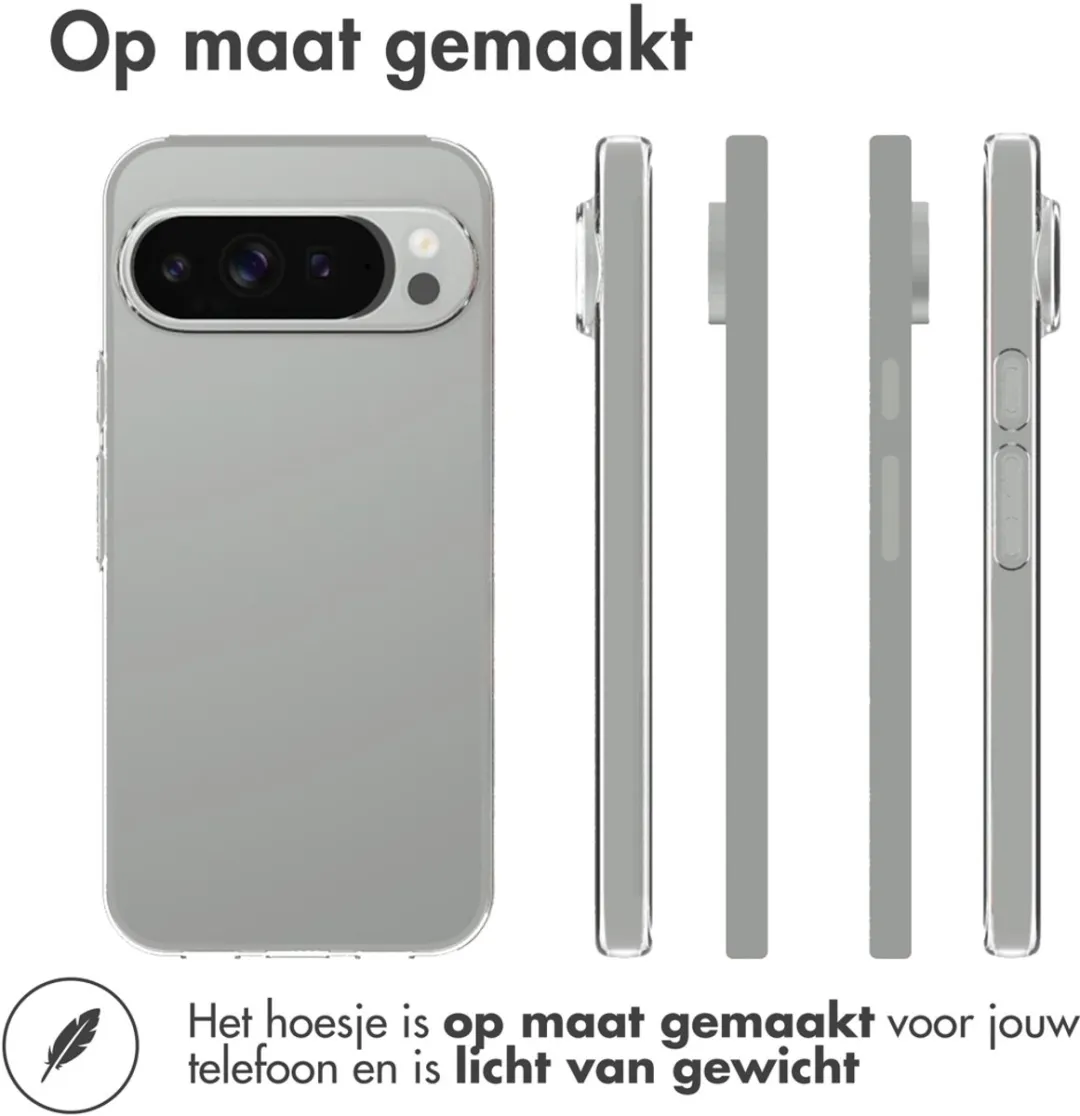 Accezz Hoesje Google Pixel 10 Pro XL - Transparant