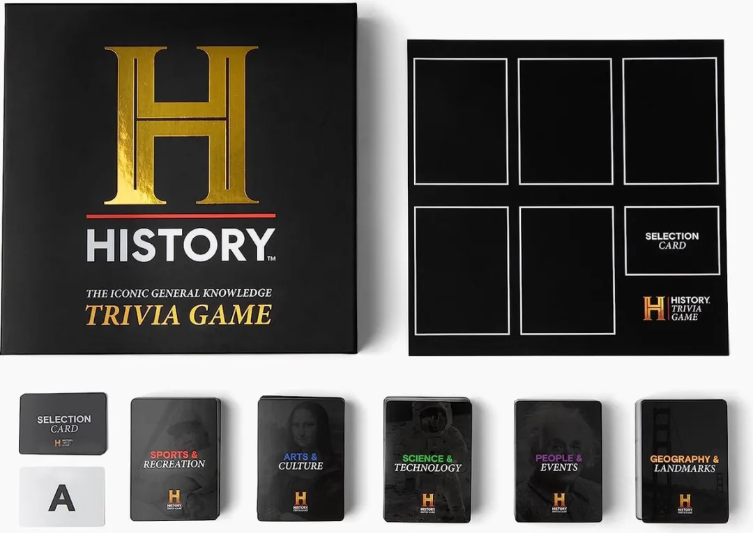 Dyce Games History Trivia Party Kaartspel DYE-1700 - 2-10 Spelers