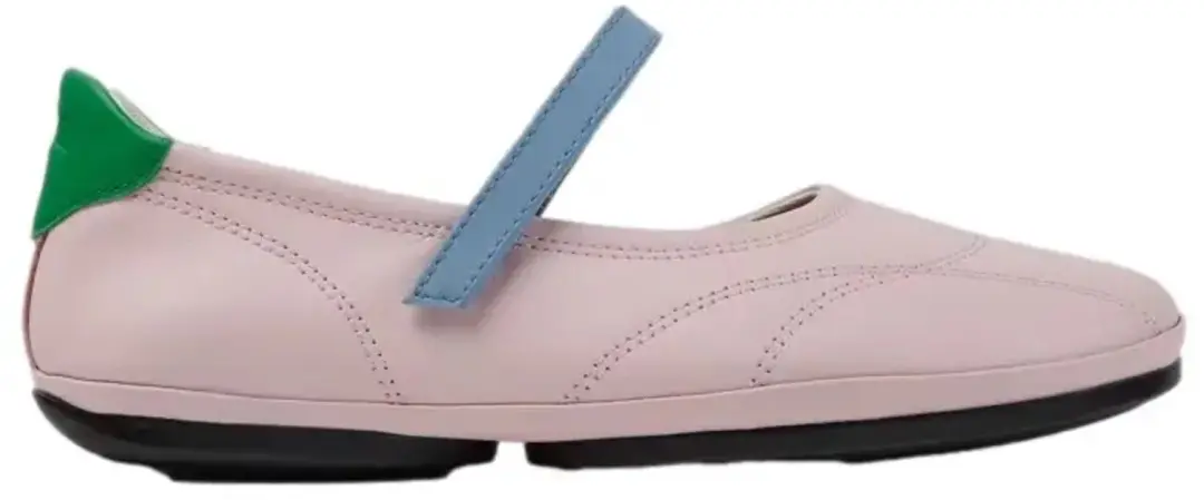 Vrouwen Ballerina's met Klittenband Camper Right Nina