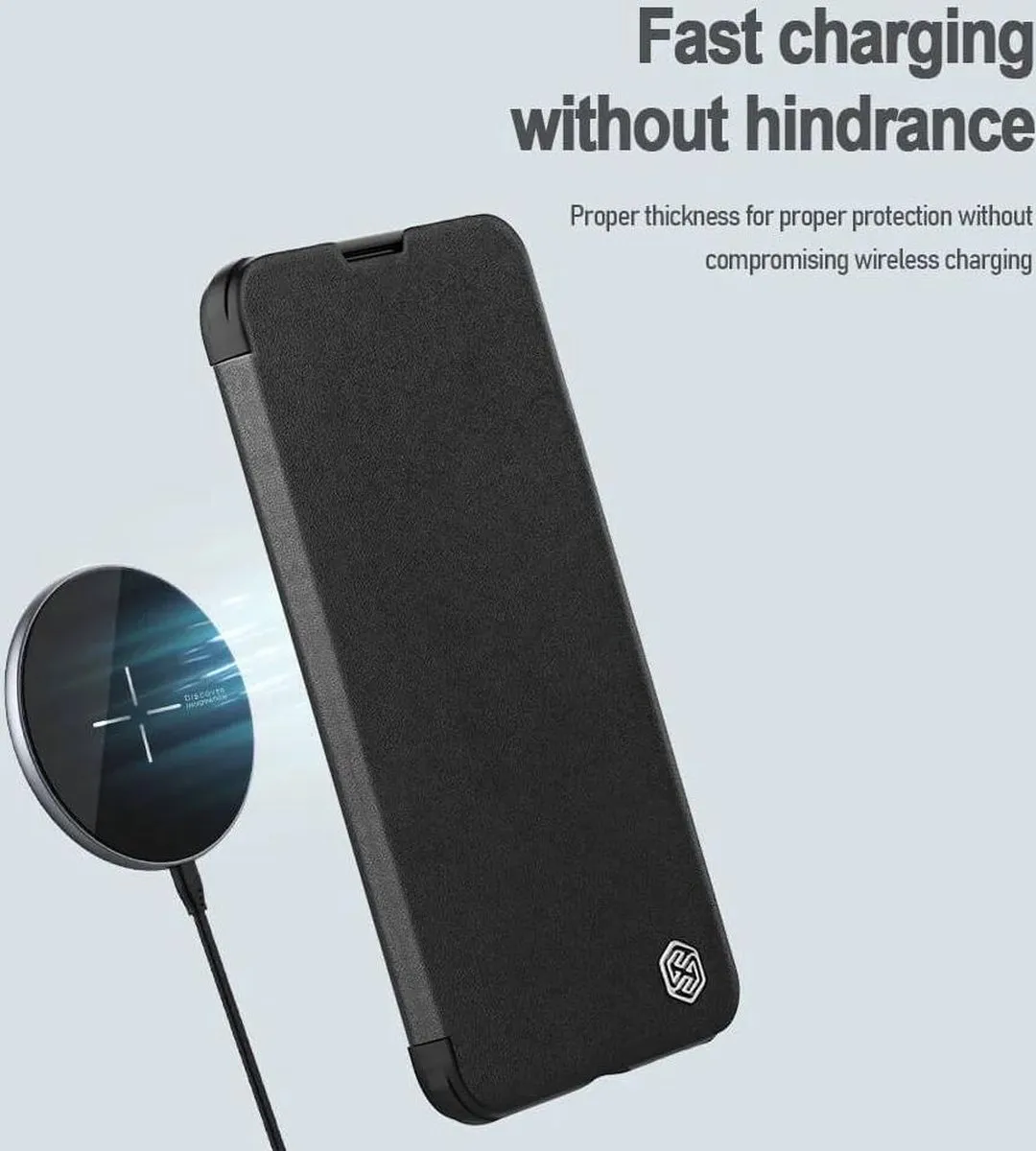 Nillkin CamShield Siliconen Hoesje iPhone 15 Pro Max - Paars