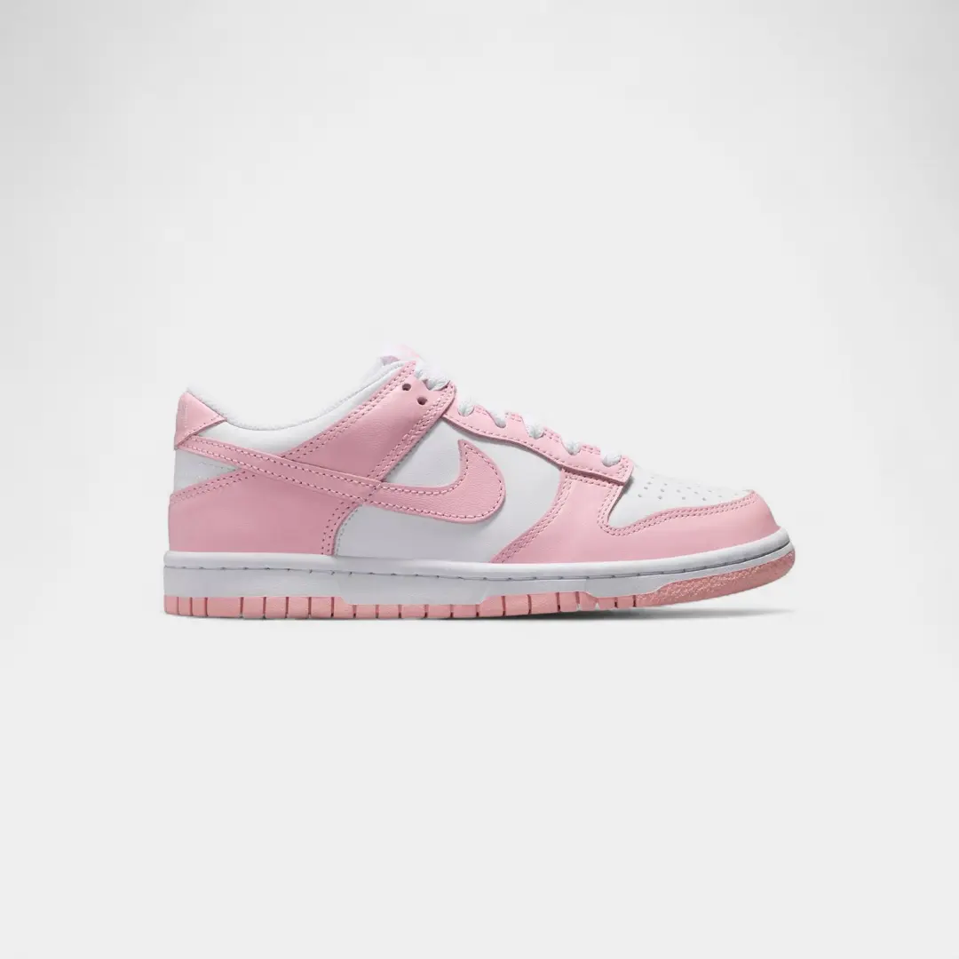 Nike Dunk Low White Medium Soft Pink (GS)