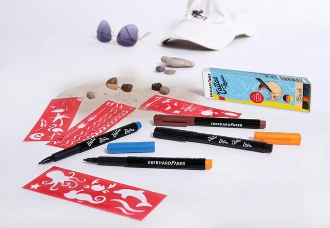 Eberhard Faber Tattoo Stiften Beach EF-559502 - 4 Stuks