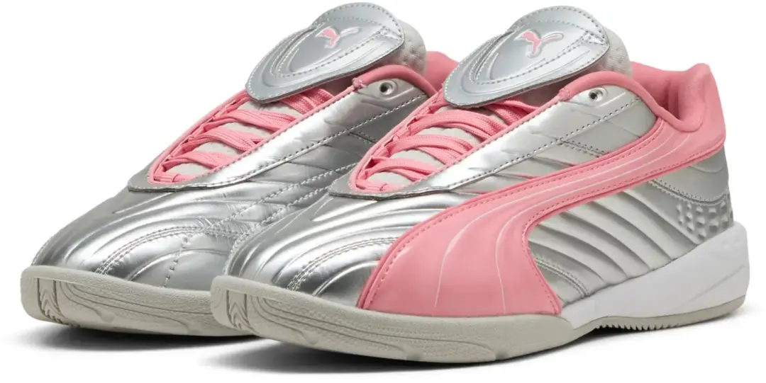 PUMA V-S2 Goalgetter Kindersneakers - Zilver - afbeelding 5 van 6