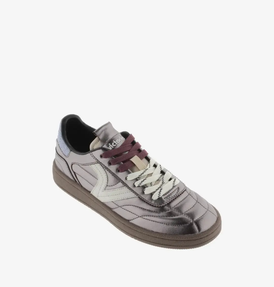 Victoria Smash-Pista Metal Sneakers - Antraciet - 36 - afbeelding 6 van 6
