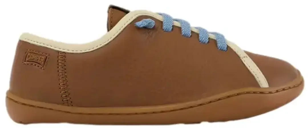 Leren en nubuck sneakers kind Camper TWS