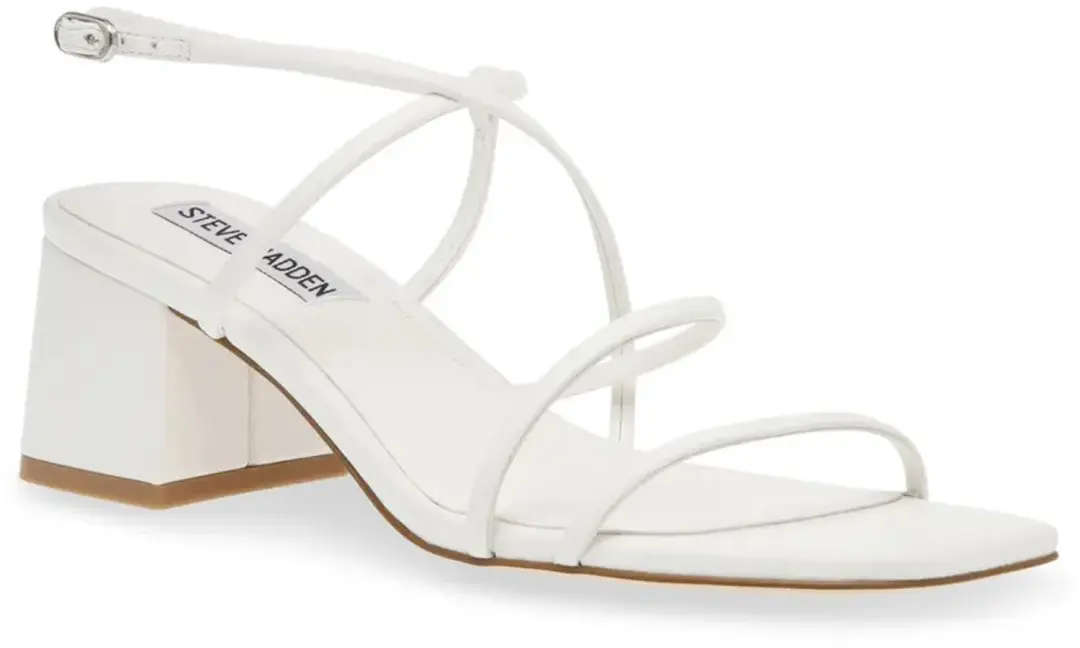 Steve Madden Remmi Dames Sandalen - Wit - afbeelding 2 van 4