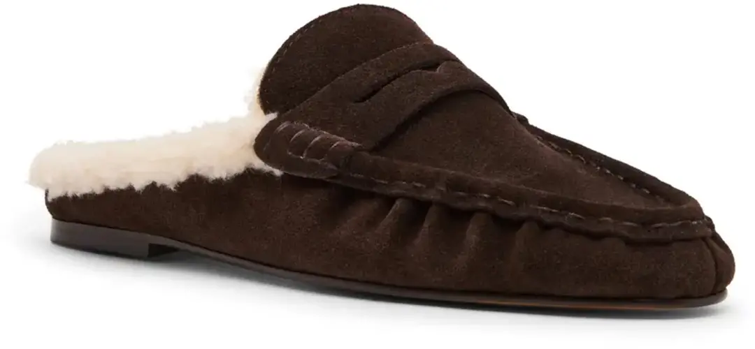 Steve Madden Rafe-F Damesklompen - Tan Suède - 38 - afbeelding 6 van 6