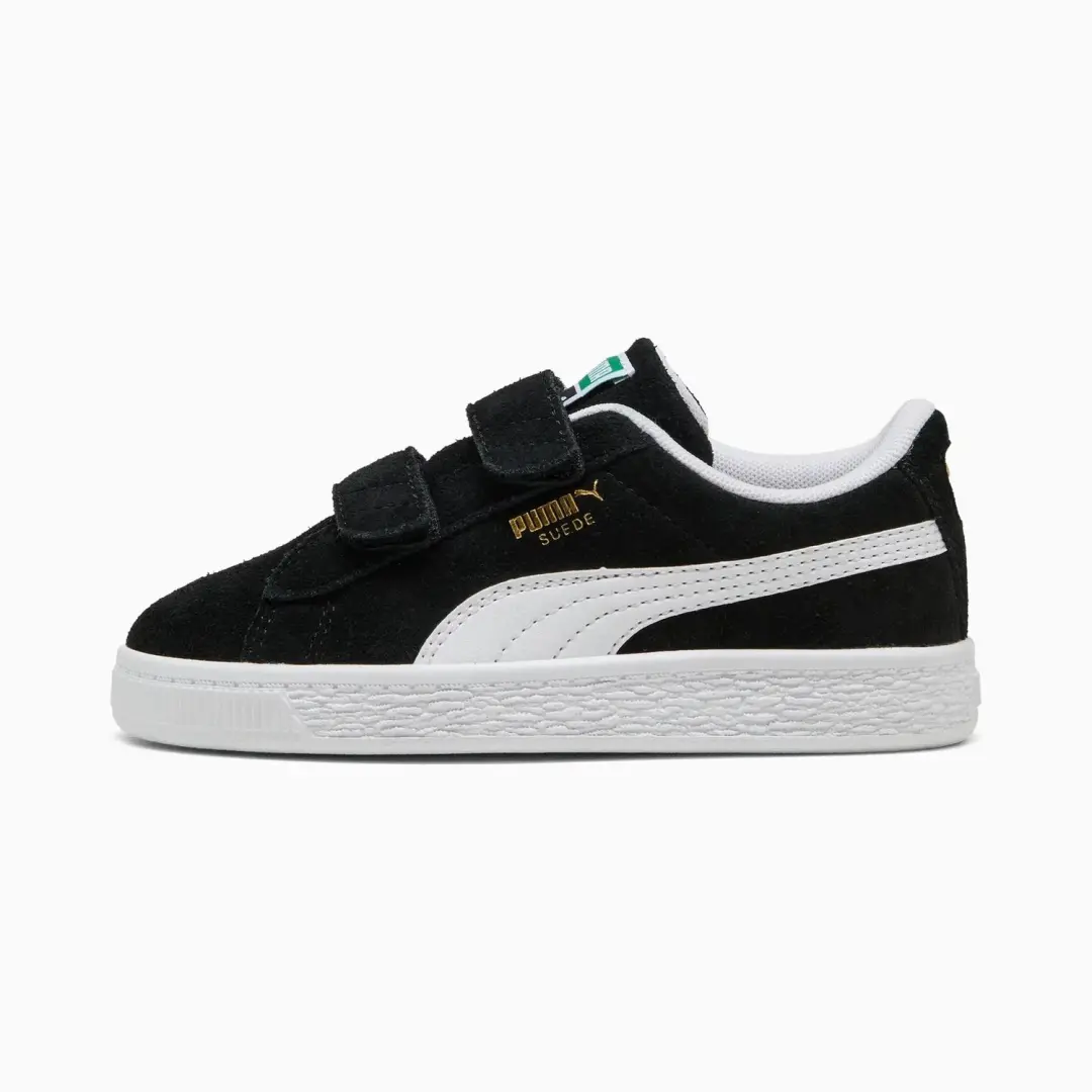 PUMA Suede Classics Kindersneakers - Zwart/Wit - afbeelding 5 van 6