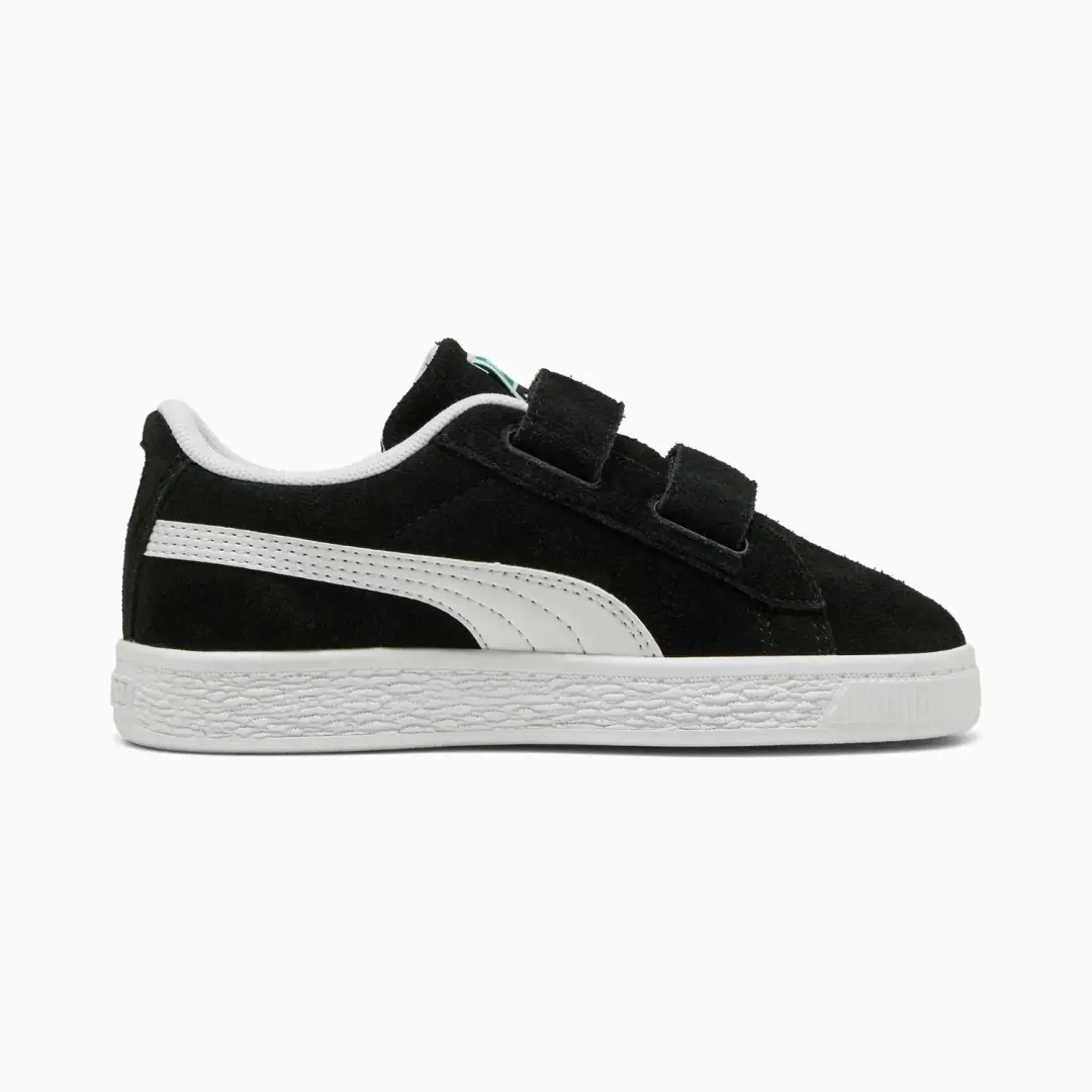 PUMA Suede Classics Kindersneakers - Zwart/Wit - afbeelding 2 van 6