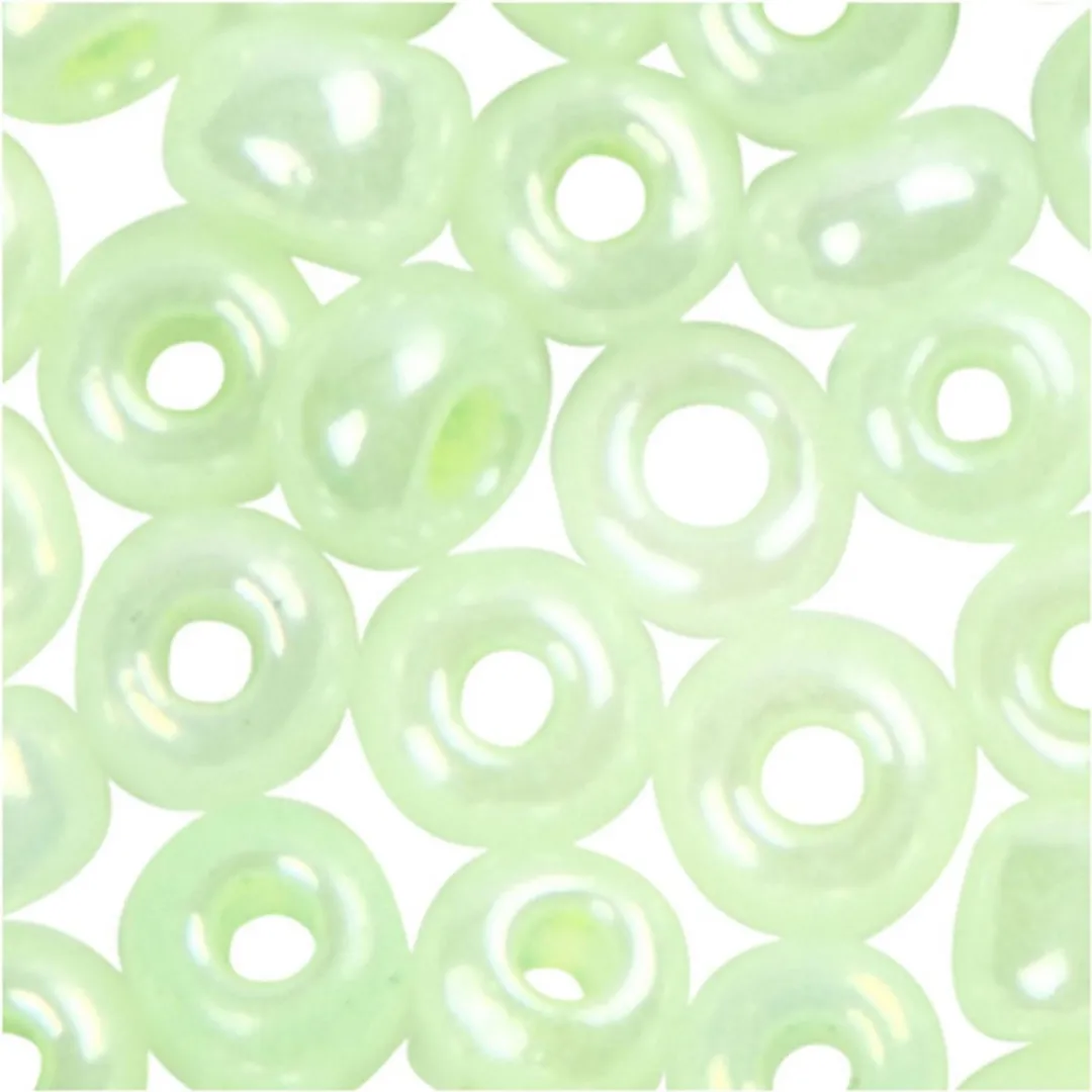 Creativ Company Rocailles 3mm Lichtgroen - 25 Stuks