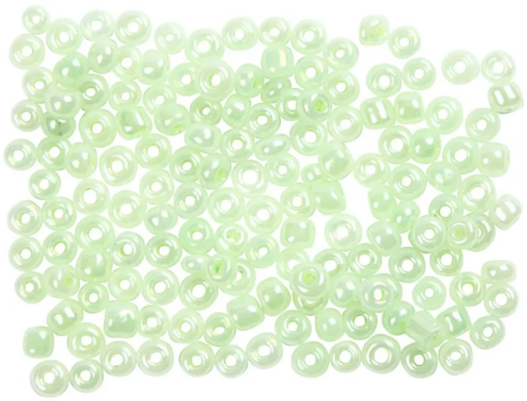Creativ Company Rocailles 3mm Lichtgroen - 25 Stuks