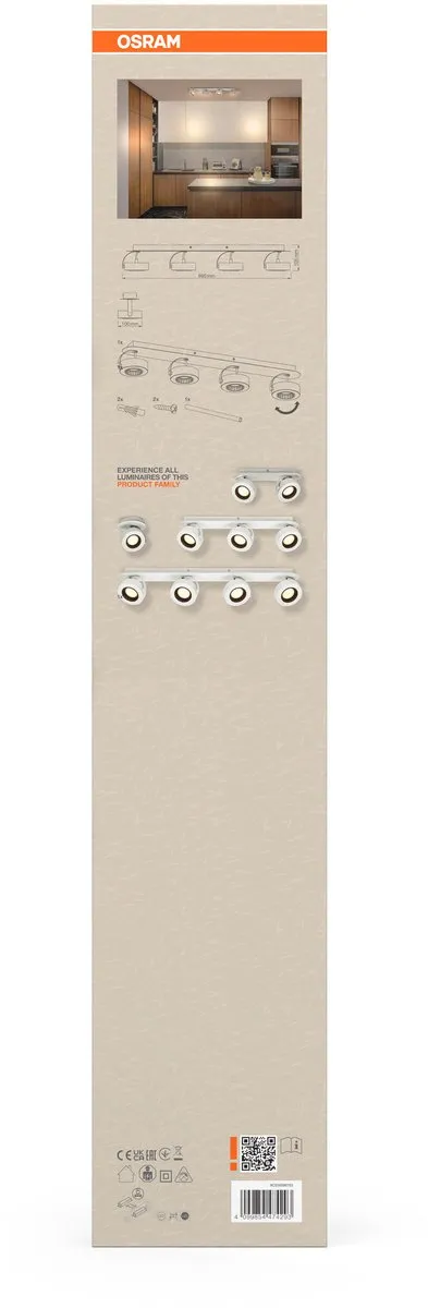Osram Decor Spot Venus 21W Warm Wit - 4 Spot - afbeelding 6 van 6
