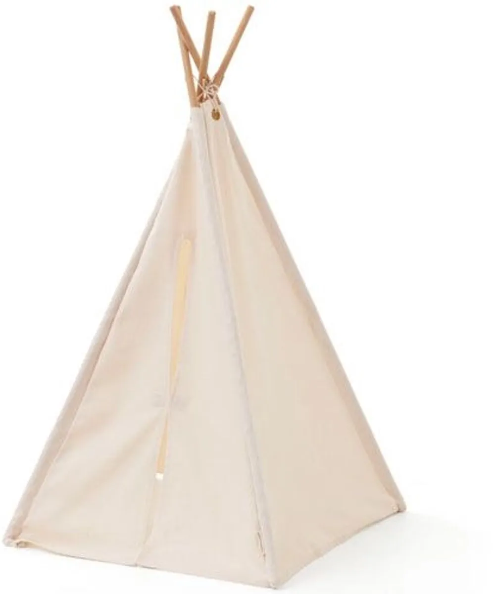 Kids Concept Tipi Wigwam Mini 53x53x75cm - Natuurlijk