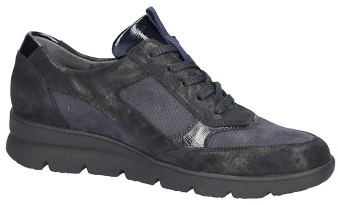 Wäldlaufer Bruni Classi Stroke Sneakers - Blauw - afbeelding 2 van 5