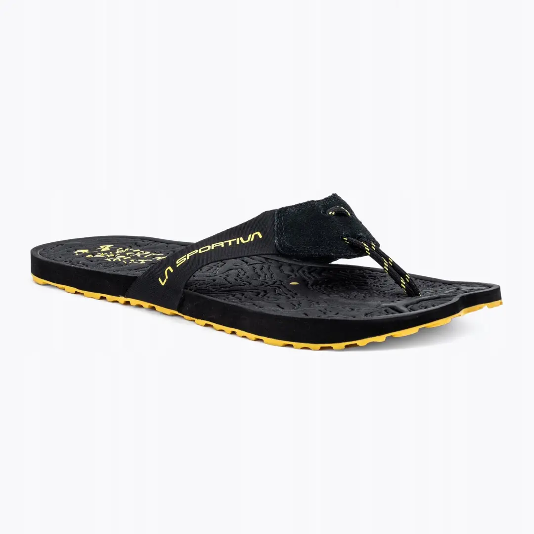 La Sportiva Jandal Heren Slippers Zwart/Geel