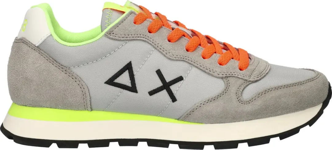 Sun68 Sneaker Tom Fluo Grigio Chiaro