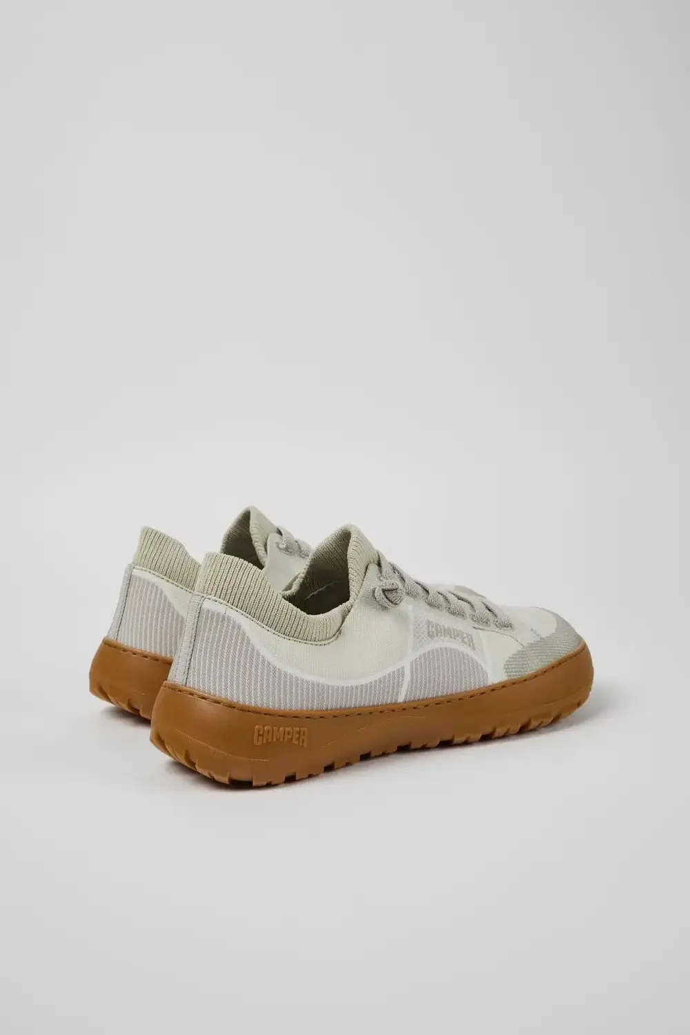 Leren en textiel sneakers voor dames Camper Peu Serra - afbeelding 2 van 6