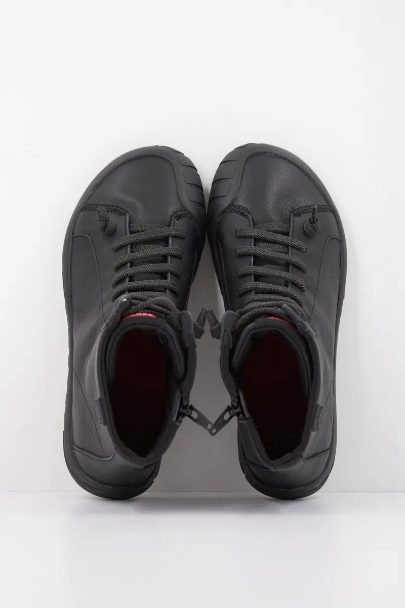 Camper Peu Path+ Enkellaarsjes - Zwart Leer - 41 - afbeelding 4 van 6