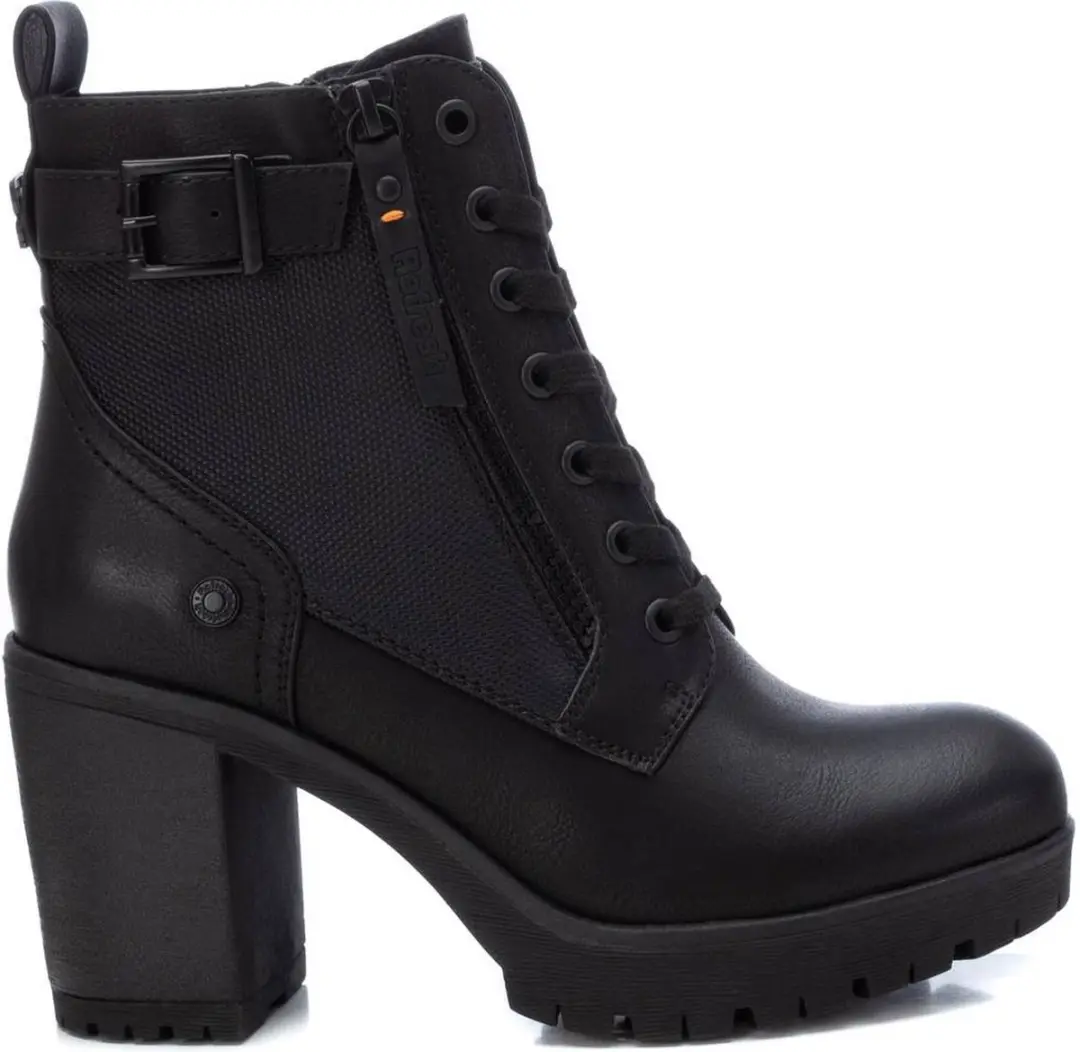 Refresh 17123 Booties Met Hak Zwart EU 40 Vrouw