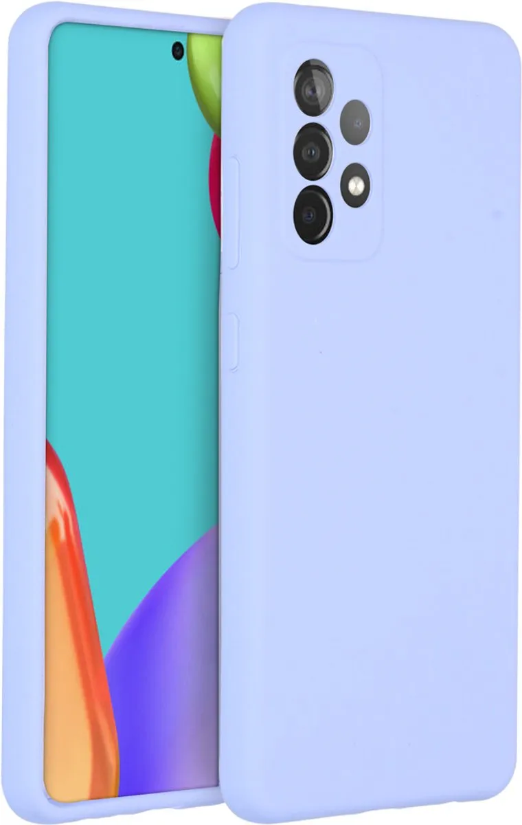 Accezz Hoesje Samsung Galaxy A52 - Paars
