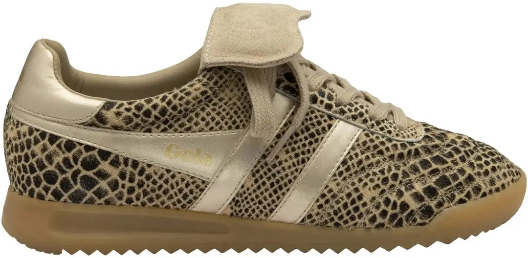Suède damesschoenen Gola Stadium '86 Sahara