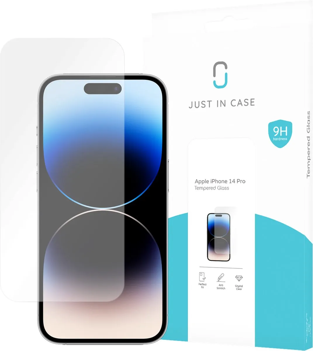 Just in Case iPhone 14 Pro Schermbeschermer