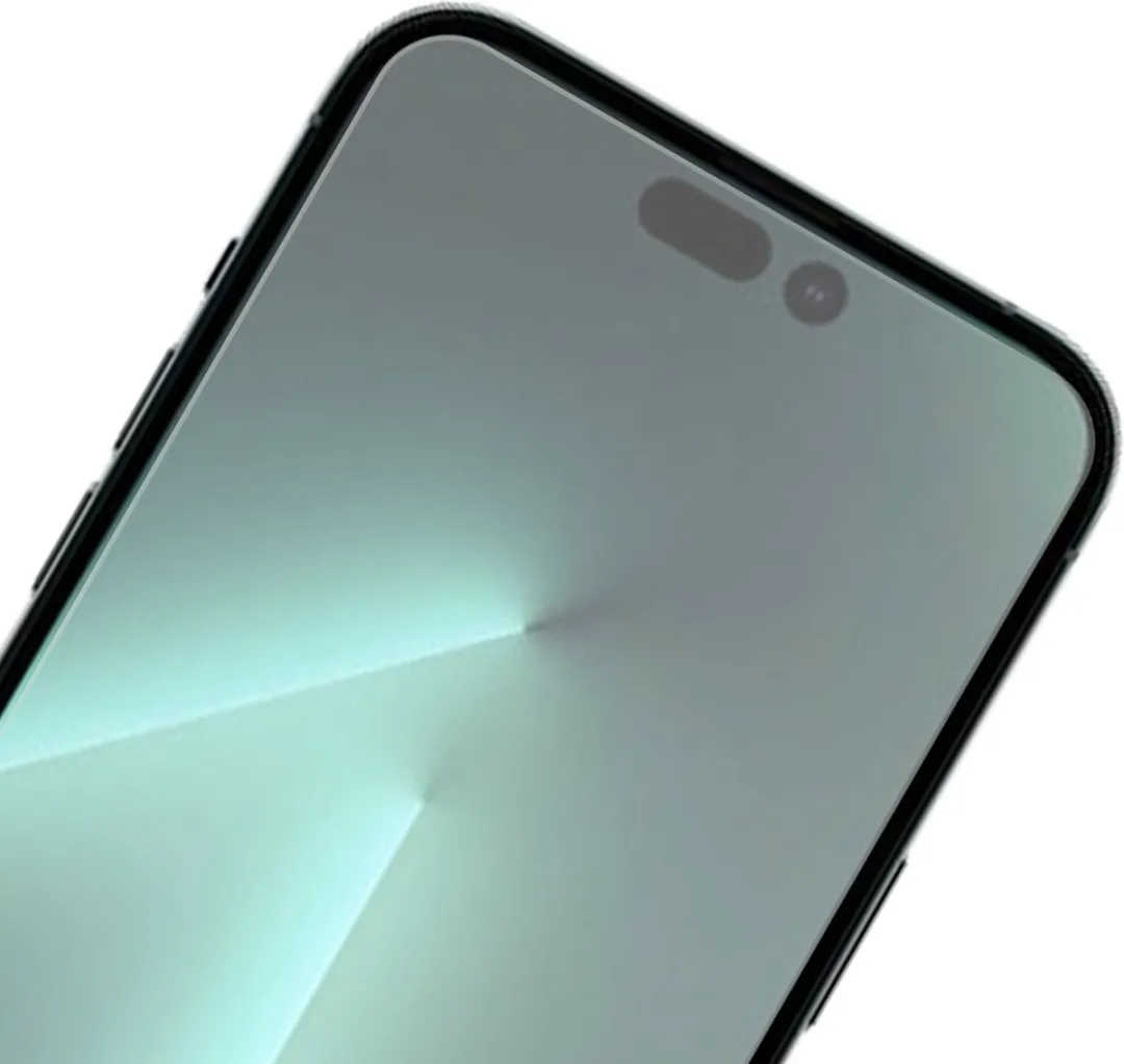 Just in Case iPhone 14 Pro Schermbeschermer - Gehard Glas - Transparant