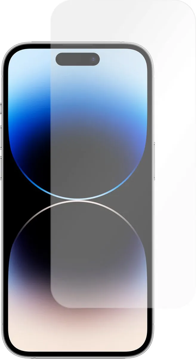 Just in Case iPhone 14 Pro Schermbeschermer - Gehard Glas - Transparant