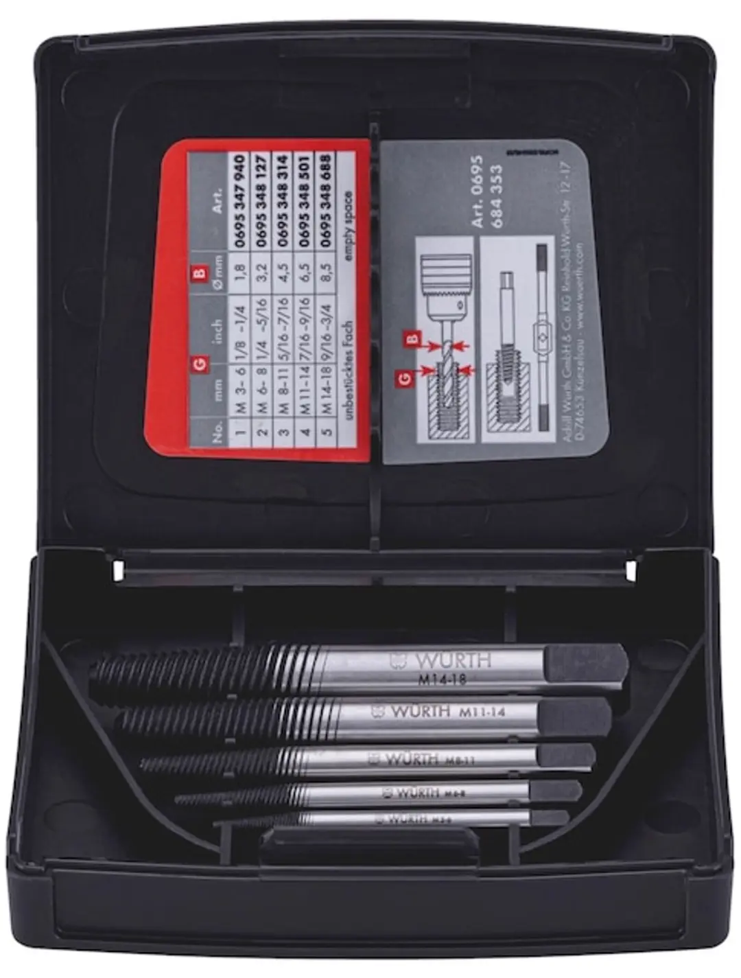 Würth Schroevenuitdraaierset