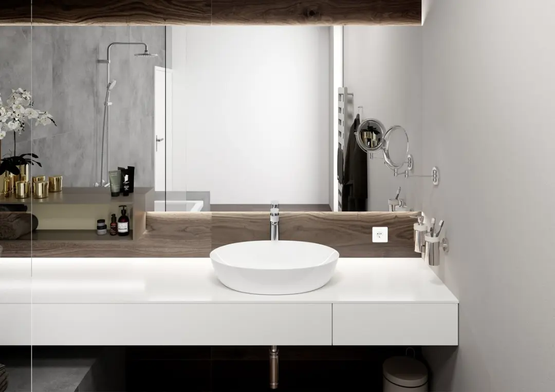 Hansgrohe Vernis Blend Wastafelmengkraan 190 Chroom - afbeelding 2 van 4