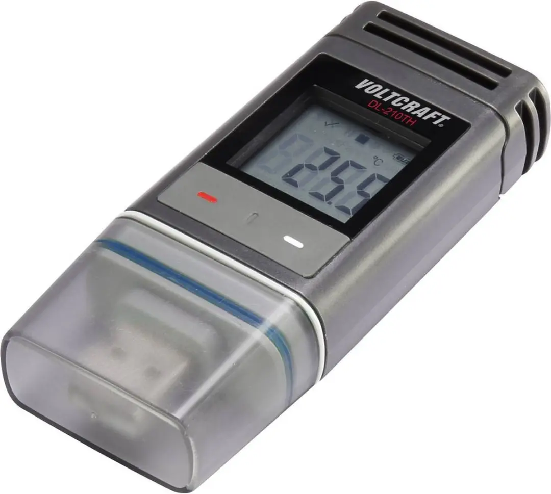 Voltcraft DL-210TH-2 temperatuur- en vochtdatalogger - afbeelding 4 van 6