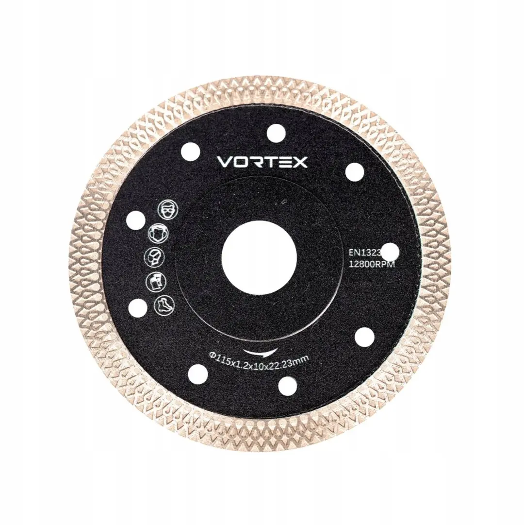 Diamantzaagblad 115mm voor Gres, Keramiek & Tegels