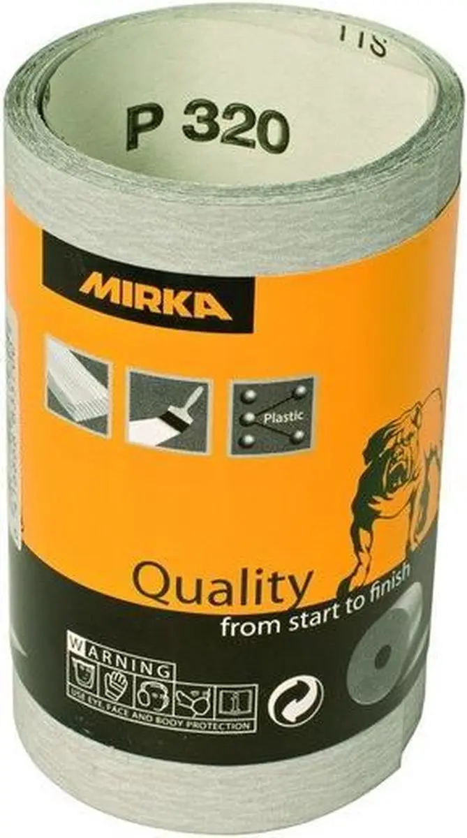 MIRKA Carat 115mm x 5 meter op minirol