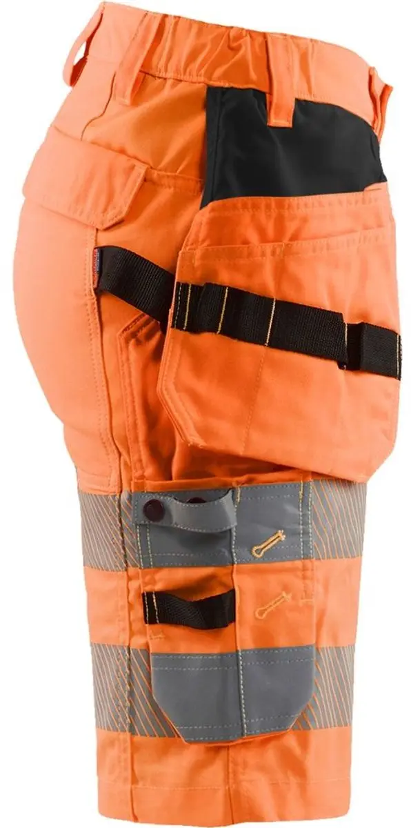 Blåkläder Dames High Vis Short - Oranje - C50 - afbeelding 2 van 3