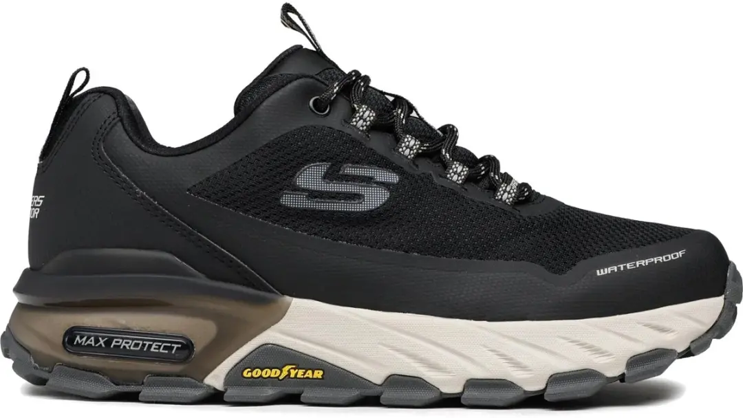 Skechers Max Protect Heren Sneakers 237304-bkgy
