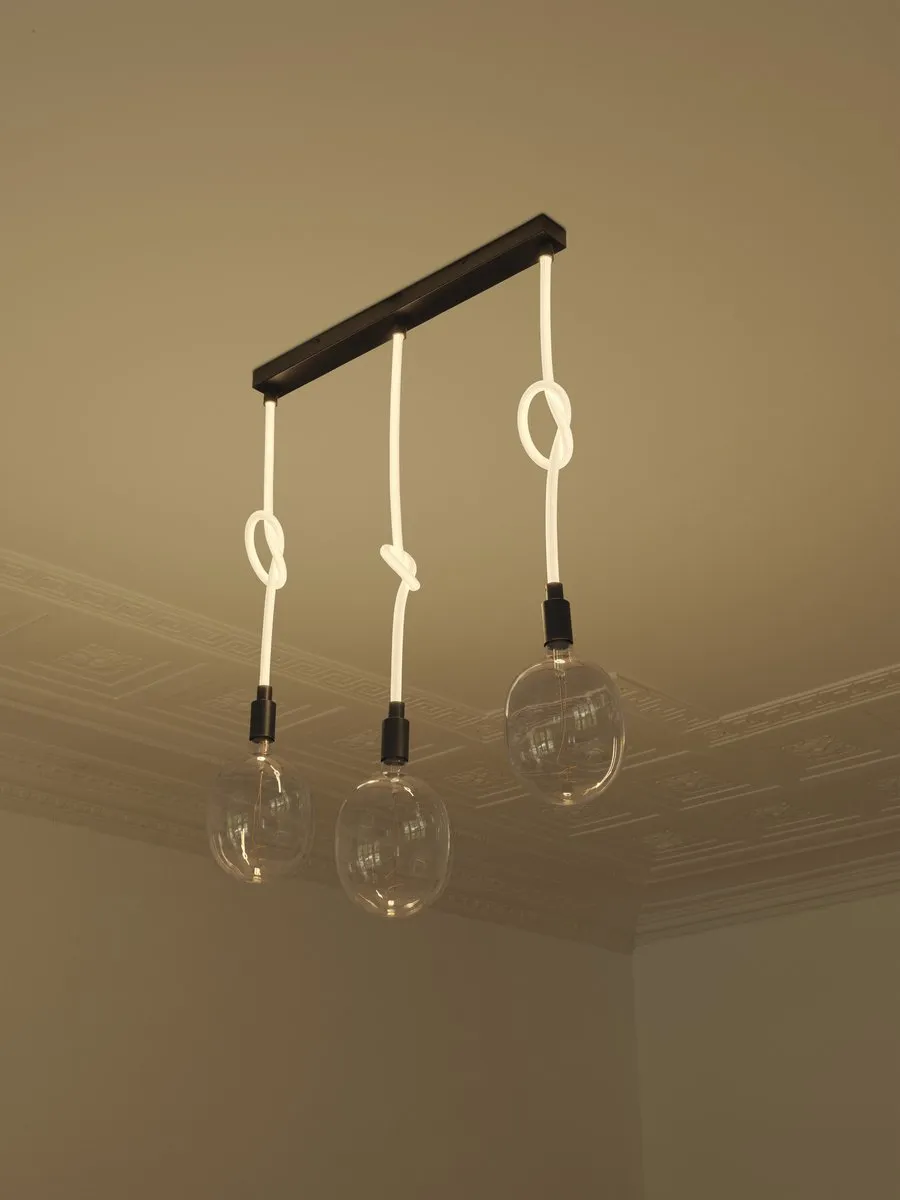 Osram Decor Glow Hanglamp LINEAIR 3xE27 - 28W 1400lm - Zwart