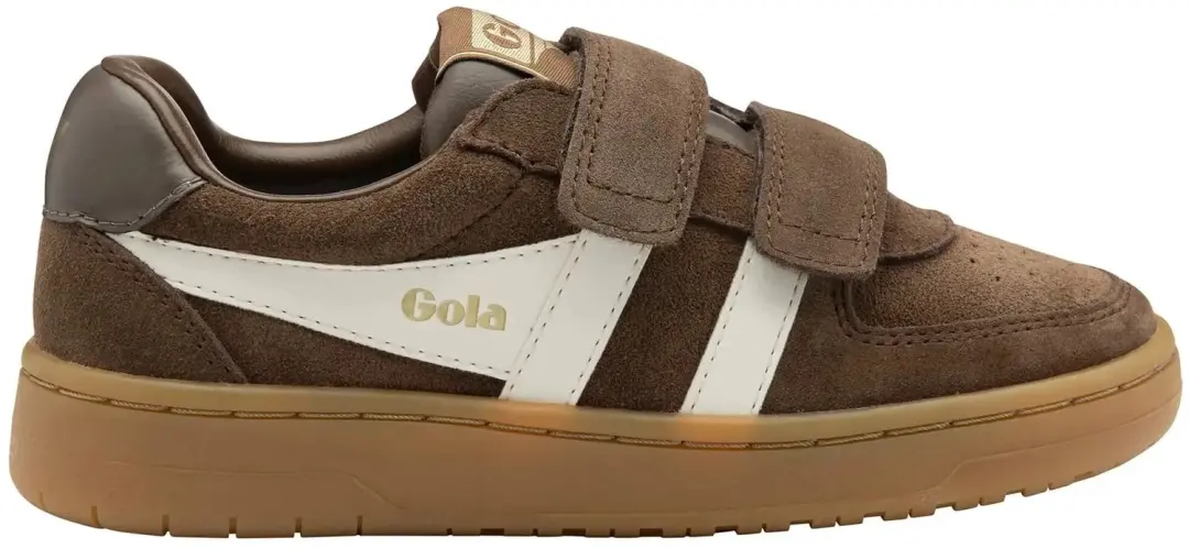 Kinder sneakers van suede Gola Hawk Strap